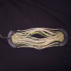 Beaded Vintage Bracelet - 8 inches